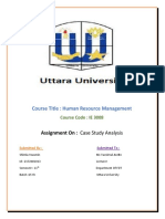 HRM Case Study - Final