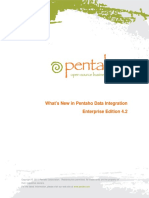 What's New in Pentaho Data Integration Enterprise Edition 4.2