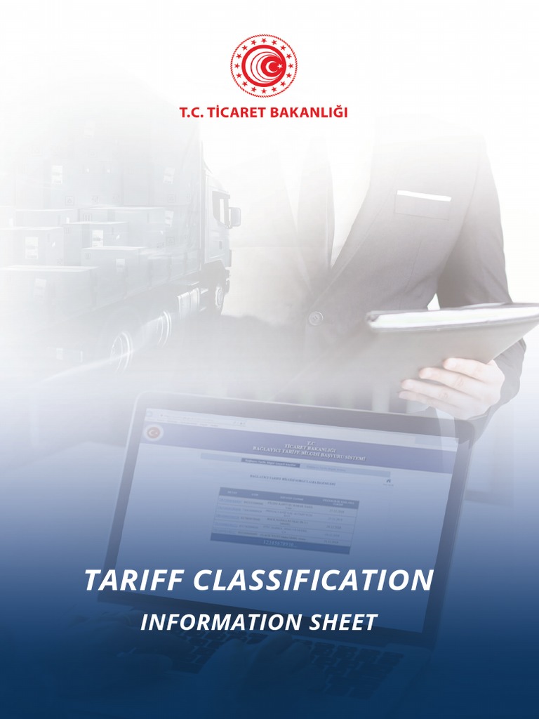 Turkish Tariff Classification Guide | PDF | Tariff | Trade