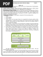 Operating Systems (R16 Iii B.Tech I Sem) Unit - VI