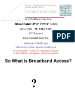 Broadband Over Power Lines: Sal La Duca - BS, Bbei, Ciec FCC Licensed Environmental Assay Inc