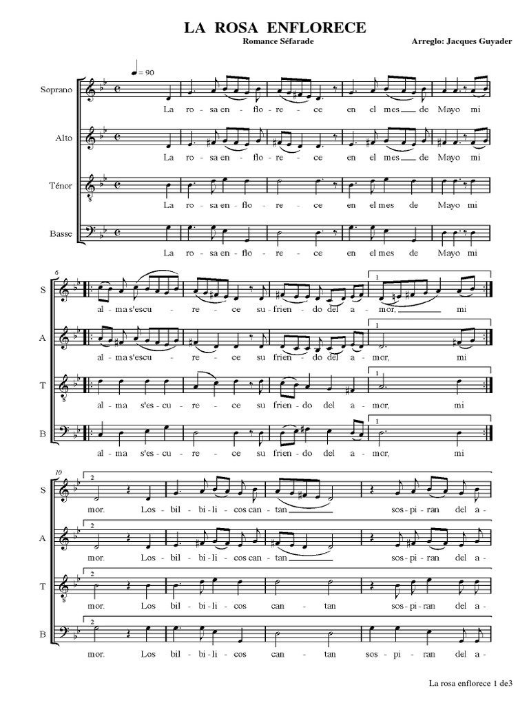 La Rosa Enflorece PDF PDF