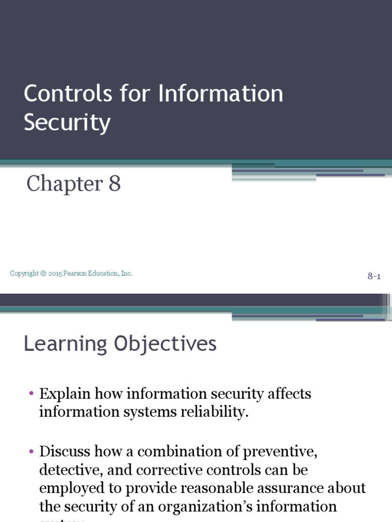 Controls For Information Security | PDF | Access Control | Information ...