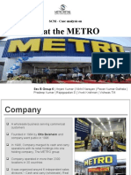 Rfid at The Metro Group: SCM - Case Analysis On