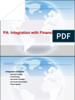 PA: Integration With Financial Modules: Raju Chinthapatla