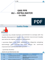 INFRA Water QMS MIS Report - OCT 2020