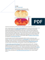 Carbon budget and future warming projections