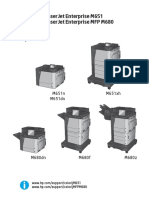 HP Colour LaserJet M651, M680 MFP Repair Manual PDF