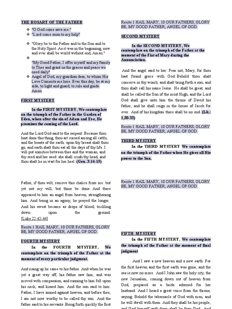 Novena Prayer | PDF | God The Father | Religious Belief And Doctrine