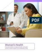 Women's Health: A Special Addition To Staying Healthy: An English