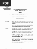 Download PERATURAN MENTERI PERHUBUNGAN NOMOR KM 38 TAHUN 2010 TENTANG PEDOMAN PENETAPAN TARIF ANGKUTAN ORANG DENGAN KERETA API by ariestephen SN48972586 doc pdf