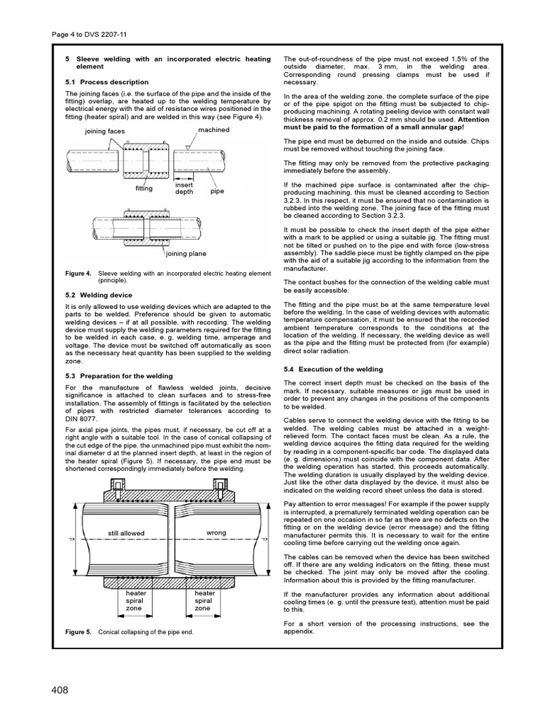 Dvs - 2207 87 | PDF | Pipe (Fluid Conveyance) | Welding