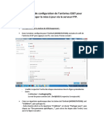Procedure de configuration de l'antivirus ESET pour mise à jour Automatique.pdf