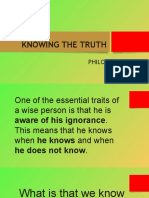 3 - Knowing The Truth