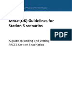 Guidelines Station 5 Scenarios