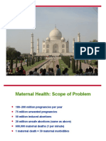 1 Current Approach To Reduction of Maternal Mortality
