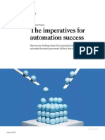 The Imperatives For Automation Success