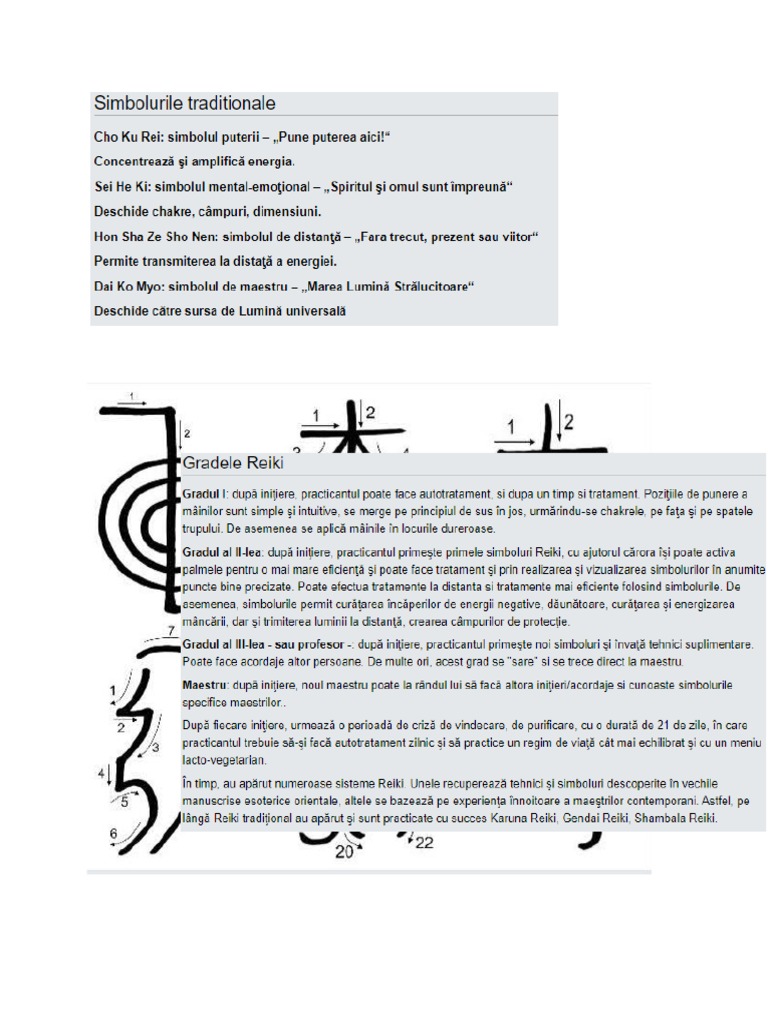 Simboluri Reiki | PDF