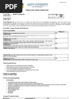 Applied Cryptography Syllabus