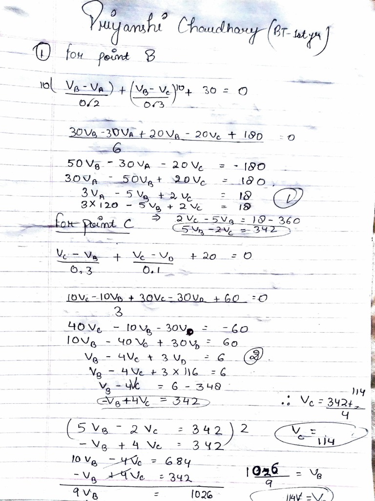 Complex Mathematical Equations Document | PDF