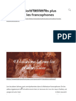 Les 47 locutions latines les plus utilisées par les francophones _ La langue française
