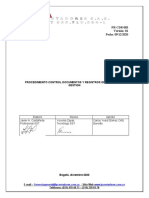 PR-CDR-003 Procedimiento Control Documentos y Registros