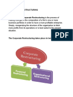 Definition: The Corporate Restructuring Is The Process of