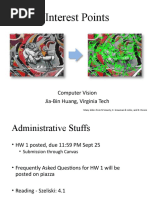 Interest Points: Computer Vision Jia-Bin Huang, Virginia Tech