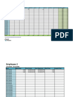 Monthly Timesheet Template Excel