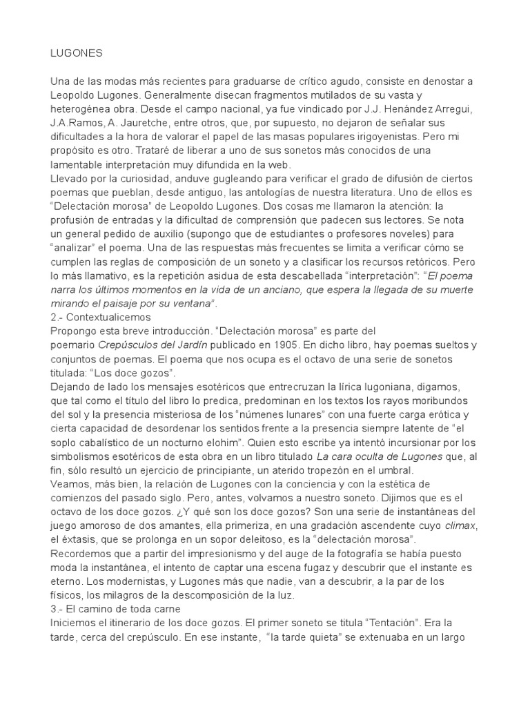 Lugones Pdf
