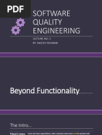 Software Quality Engineering 