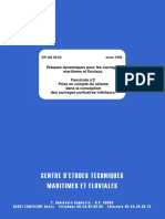 ER - QG - 95 - 03-Fascicule N°2-Prise en Compte Du Séisme Dans La Conception D'ouvrages Portuaires Intérieurs