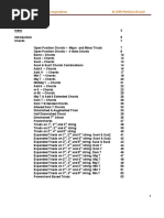 The Chord Cookbook Compendium © 2008 Matthieu Brandt