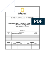 Procedimientos Cargue & Descargue de Materiales