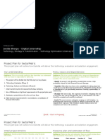 Deloitte Tech Optimisation and Delivery PPT Template