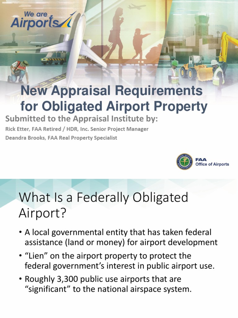 FAA Appraisal Standards for Airports | PDF | Real Estate Appraisal ...