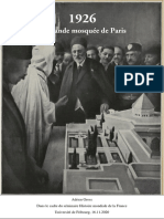 1926 : La Grande Mosquée de Paris