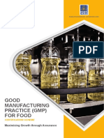 Good Manufacturing Practice (GMP) For Food: Maximising Growth Through Assurance