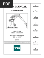 Crane Rocking Test Procedure Manual | PDF | Crane (Machine) | Bearing ...