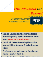 Fire On The Mountain Beloved: Dr. P.K.Gomathi Assistant Professor of English Thiruvalluvar Govt Arts College Rasipuram