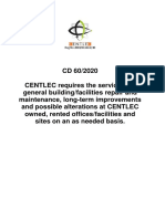 CENTLEC Facilities Maintenance RFP