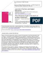 Journal of Further and Higher Education: Time Work On