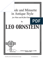 (Clarinet Institute) Ornstein - Prelude and Minuet CL FL PDF