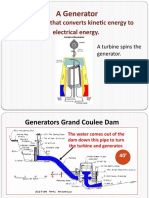 A Generator: Is A Device That Converts Kinetic Energy To Electrical Energy
