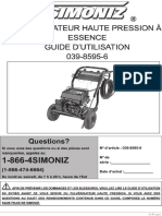 Simoniz Pressure Washer Manual_039-8595-FR