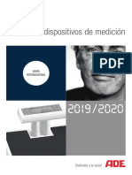 ADE MEDICAL International Range Catalog 20192020 Spanish