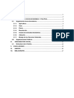 Informe de Organizaciones Sociales