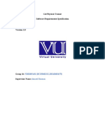 Get Physical Trainer Software Requirements Specification: F200285A81 (BC150401311, BS160401475) Ahmed Hannan