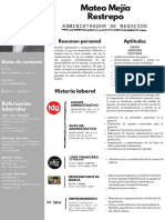 Azul Gris Foto Sistemas Analista Tecnología Currículo PDF