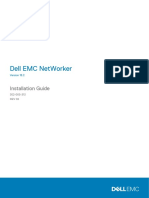 Dell Emc Networker: Installation Guide